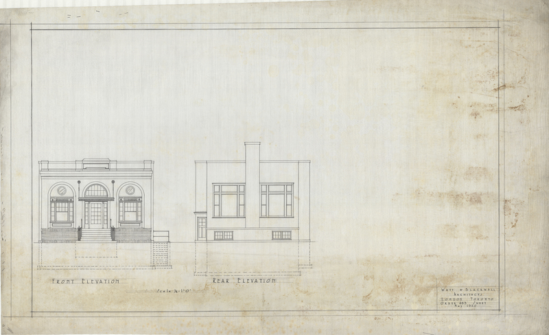 Preview of architectural drawing for an unidentified building
